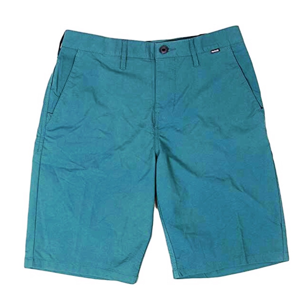 HURLEY Dri-FIT Chino Hybrid Walkshorts Sz 30 Green